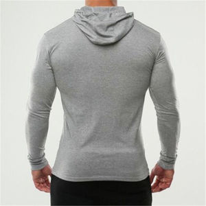 Mens slim fit sudaderas con capucha - Product Image 4
