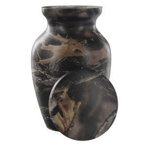 Urne commémorative en métal de camouflage perdu de style américain/européen en laiton/aluminium pour adultes cendres funéraires humaines utilisation de stockage de crémation - Product Image 6