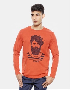 Tirupur T-Shirt Nhà Sản Xuất Tùy Chỉnh Thương Hiệu Người Đàn Ông Của Ngắn Tay Áo Thân Thiện Với Môi Lụa Thoáng Khí Màn Hình In Duy Nhất Jersey T-Shirt - Product Image 6