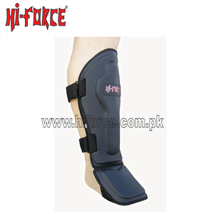 สนับแข้งมวยไทย คิกบ็อกซิ่ง MMA ยี่ห้อ Hi-Force ผลิตจากวัสดุ PU คุณภาพสูง สำหรับผู้ใหญ่ ป้องกันขาและเท้า - Product Image 2