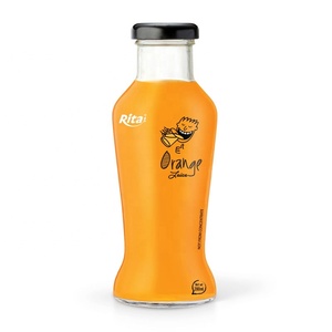 Jugo de Fruta Tropical, Bebida Refrescante de Alta Calidad, Botella de Vidrio de 280 ml, Jugo de Naranja, Proveedor de Vietnam - Product Image 1