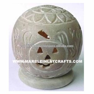 Hermosas Lámparas Decorativas de Piedra de Jabón - Product Image 1