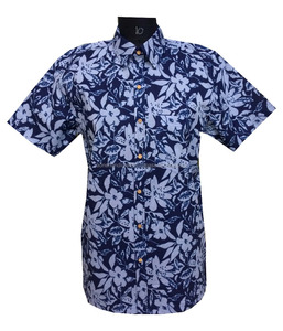 Wholesale Latest Custom Summer Beach <b>Mens</b> <b>Floral</b> Hawaiian <b>Shirts</b> beautiful coconut button cotton <b>mens</b> hawaiian <b>shirt</b> - Product Image 1