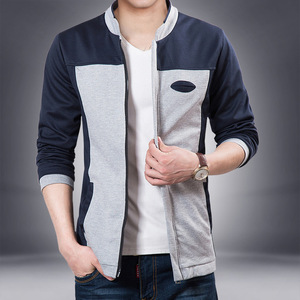 Chaqueta acolchada de nailon y poliéster para hombre, chaqueta acolchada de moda coreana, cálida, sin capucha, personalizada, para invierno - Product Image 6