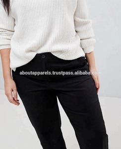 Pantalones Cargo de Lona 100% Algodón de Alta Calidad para Mujer, Transpirables, Ecológicos, de Secado Rápido, con Botones, Talla Grande, Cintura Media, Casuales - Product Image 3