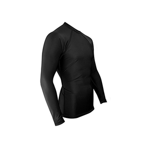 <b>MMA</b> <b>Rash</b> <b>Guard</b> with Compression WholeSale Price Long Sleeve for Jiujitsu Grappling Black Blue Gray Color - Product Image 6