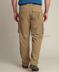 กางเกงคาร์โก้ผู้ชาย,กางเกงขายาวผ้าฝ้าย100% สำหรับล่าสัตว์ - Product Image 4