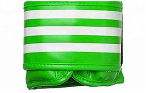 Gants de boxe en cuir de vachette noir et rouge pour adultes à la mode Nouveau logo OEM Couleur thaïlandaise pour les arts martiaux et l'entraînement PK - Product Image 5