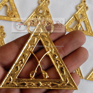 Ensemble complet de bijoux de collier d'officier maçonnique - Product Image 4