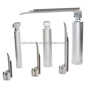 Ensemble Laryngoscope Miller Lames et poignée Instruments vétérinaires médicaux chirurgicaux - Product Image 1