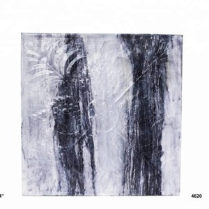 Cuadrado de metal en relieve único hecho pared arte hogar panel decorativo personalizado moderno hierro colgante pared arte decoración arte angustia mirada - Product Image 1