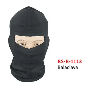 Pasamontañas Deportivo Negro para Motocicleta, Cortavientos, Talla Grande, Protección Facial y Cervical - Product Image 1