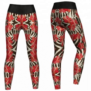 Mallas ajustadas con diseño de mujer, pantalones de licra, 73 poliéster 27, Sexy, diseño personalizado, sublimación - Product Image 2