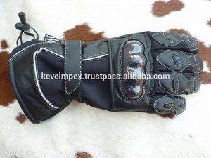 Gants de ski d'hiver chauffants électriques en cuir, imperméables, rechargeables, à fermeture auto-agrippante, pour hommes et femmes, pour le snowboard 2026 - Product Image 2