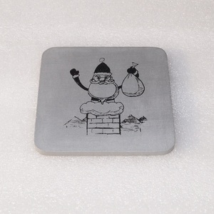 Palette en bois nouveau Design autocollant personnalisé sous-verre en bois ensemble de 4 - Product Image 3