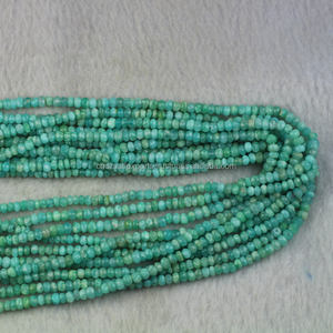 Natural Amazonite Round Facet Cut Beads <b>crystals</b> fashion jewelry necklaces <b>bracelets</b> <b>women</b> - Product Image 2