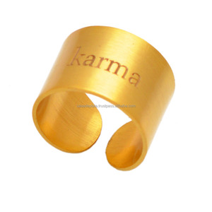 แหวนชุบทองสเตอริง925เงินแท้แหวนแฟชั่นสำหรับทุกเพศขายส่งผลิตโดย Casa de plata. - Product Image 1