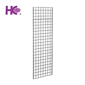 Présentoir mural noir Gridwall de style moderne pour expositions en vitrine - Product Image 3