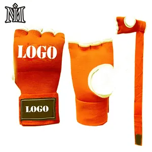 Boxing Gel Hand Wraps Inner Gloves with Elastic Bandage with quality fabric made