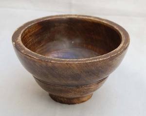 ถาดไม้ทรงกลมแบบโบราณถาดกลมสำหรับใช้ในห้องครัวร้านอาหารสปาปรับแต่งได้ตามเทศกาล - Product Image 3