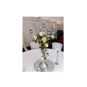 NEW BULK <b>CANDELABRA</b> 5 ARMS <b>CANDELABRA</b> NEW DEIGN METAL <b>CANDELABRA</b> for WEDDING and EVENT DECORATION METAL CANDLE STAND - Product Image 5