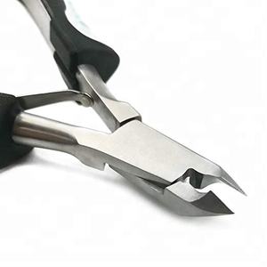 Medical Stainless Steel Toe <b>Nail</b> <b>Clipper</b> with Soft Non-Slip Handle Professional Side Fingernail <b>Clippers</b> - Product Image 3