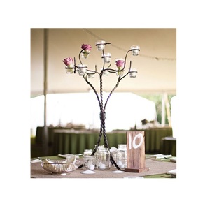 Candelabros de Boda Hechos a Mano, Marca AIC, para Decoración del Hogar y la Oficina - Product Image 1