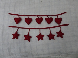 Ensemble de décorations de Noël suspendues en velours rouge Décor de fête d'intérieur avec des lunettes rondes en forme d'ange d'arbre - Product Image 5