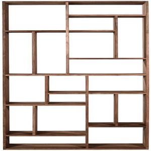 Estante de exhibición de hierro y madera para muebles del hogar - Product Image 2