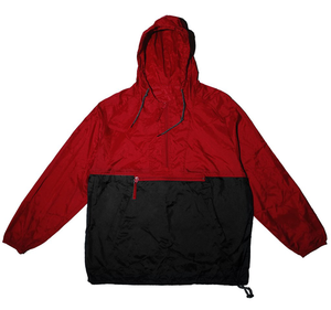 windbreaker jacket red