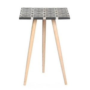 Taburete Decorativo de Lujo Hecho a Mano con Incrustaciones de Madera y Hueso, Venta Directa de Fábrica, para Sala de Estar, Dormitorio, Hotel, Villa, Hogar - Product Image 3