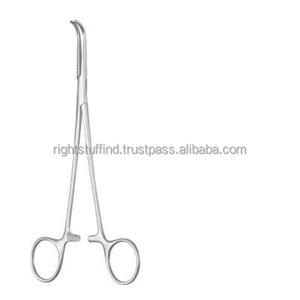 Pince médicale à dissection et à ligature BOB Gemini en acier inoxydable Pince à dissection et à ligature BOB Gemini 18cm incurvée - Product Image 1