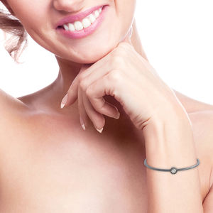 Brazalete de Plata 925 Oxidada con Diamantes Polki Tallados en Rosa, Joyería Fina Hecha a Mano, Venta al por Mayor - Product Image 2