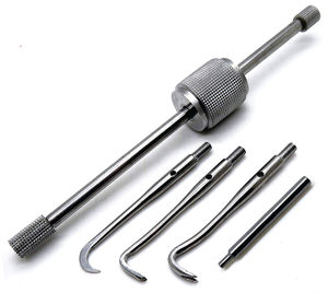 Extracteur de couronne orthodontique de haute qualité avec 3 Points d'attache et 1 clé Instruments chirurgicaux dentaires en acier inoxydable CE ISO - Product Image 4