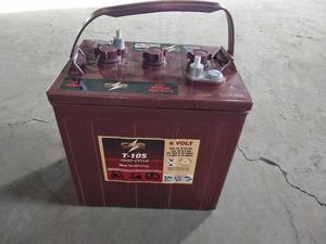 T105 Umur Panjang Dalam Siklus Baterai 6V 225Ah Golf Cart Baterai, Platform Kerja - Product Image 3