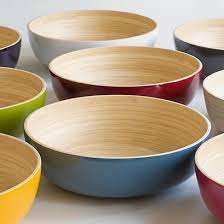 Ensemble de bols en bambou naturel/bols en noix de coco - Product Image 5