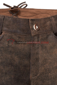 Traje Tradicional Bávaro de Cuero, Pantalones Bávaros Tradicionales, Pantalones Cortos de Cuero para Oktoberfest - Product Image 3