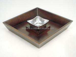 ชิ้นไม้และถาดเสิร์ฟแบบจุ่มพร้อมชามจุ่ม - Product Image 4