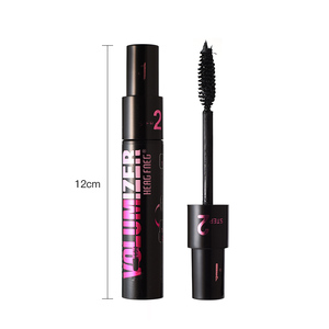3D fibra <span class=keywords><strong>Lash</strong></span> doble cabeza <span class=keywords><strong>rimel</strong></span> impermeable volumen Curling Mascara - Product Image 4