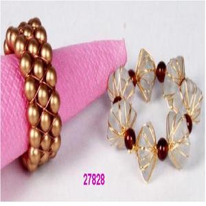 Servilleteros con cuentas doradas para mesa de comedor, cenas, fiestas, Decoración de mesa, bodas y otras ocasiones - Product Image 1