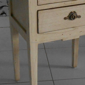 Home Furniture - French Classic <b>Wooden</b> Nightstand Bedroom Furniture - Product Image 6