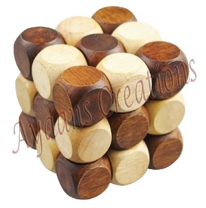 Juego de Rompecabezas de Serpiente de Madera - Product Image 2