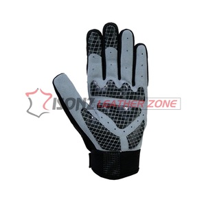 Guantes de Mecánico Personalizados de Cuero Sintético Gris Negro Resistentes al Calor y Antideslizantes para la Seguridad de las Manos de los Trabajadores, Guantes de Protección Personal - Product Image 4