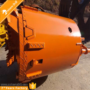 Casagrande Boring stapel gebruik bodem en rock boren emmer met bullet platte tanden B47K22H BFZ72 - Product Image 2