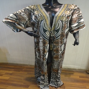 Vestido de fiesta de Kaftan con estampado Digital, ropa de playa - Product Image 6