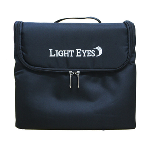 LIGHREYES กล่องเครื่องสำอางสำหรับพื้นที่ความจุขนาดใหญ่3ชั้น/สีดำ - Product Image 1