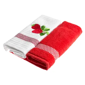 Bestickte Badet ücher aus Baumwolle Schöne Bio-Badet ücher im neuen Design 100% OEM-Handtücher für Mehrzweck exporteure in Indien