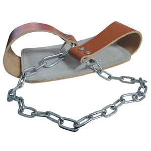 New Arrival Unisex Cowhide Leather Dip Belt Customized Logo <b>Heavy</b>-<b>Duty</b> Fitness Exercise <b>Chain</b> Gym Weightlifting with Buckle - Product Image 2