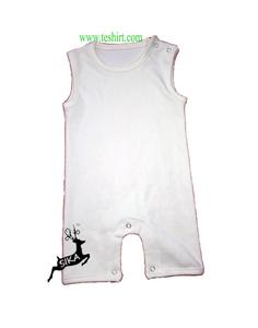 Venta Directa de Fábrica Tirupur: Pelele Liso para Bebé, Recién Nacido, Niña y Niño, de Spandex y Fibra de Bambú, Tejido Waffle Vintage - Product Image 6
