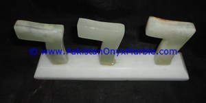 Letras y Números del Alfabeto de Mármol Ónix de la MEJOR CALIDAD, Artesanías Hechas a Mano - Product Image 5